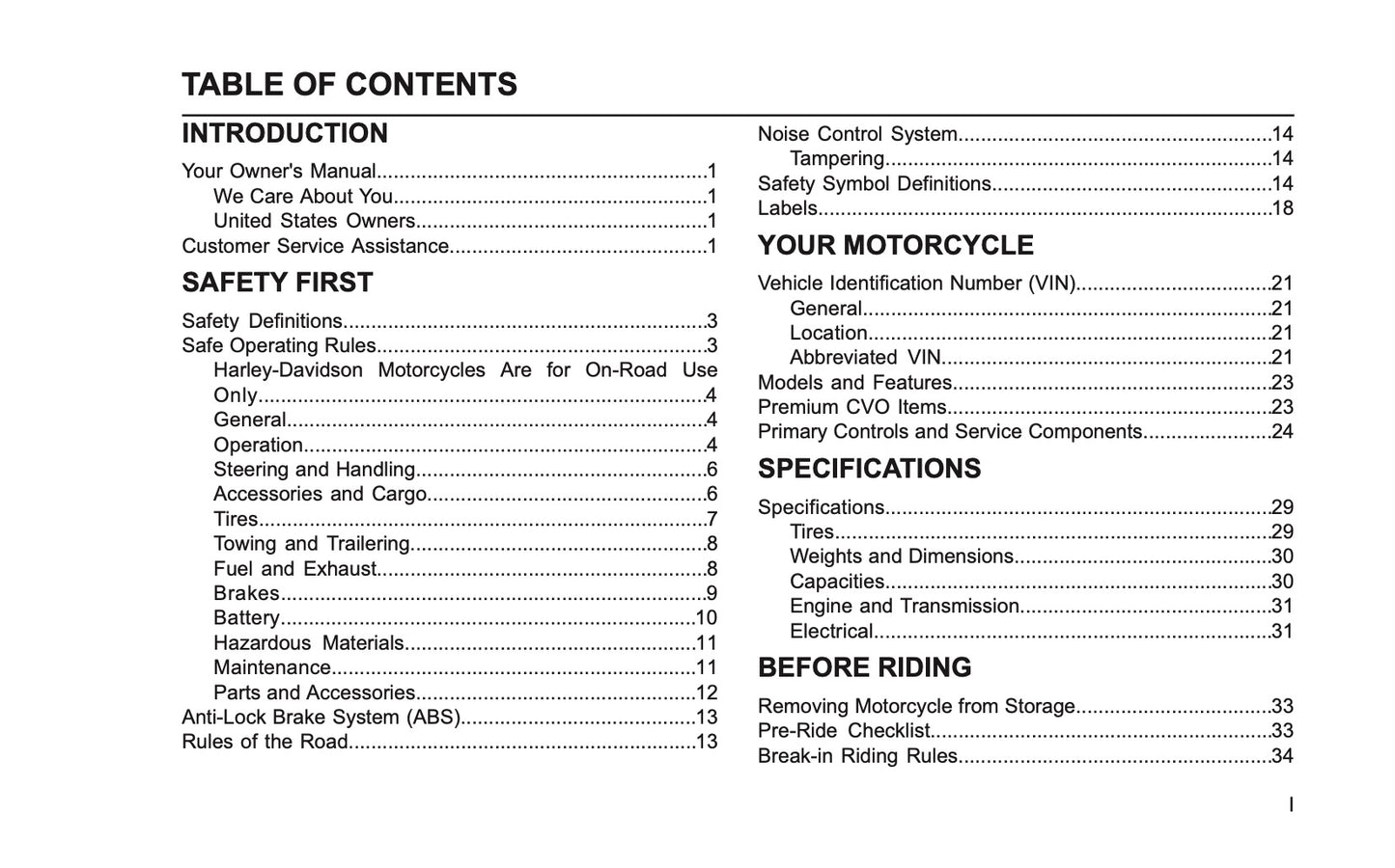 2022 Harley-Davidson FLHXSE Owner's Manual | English US