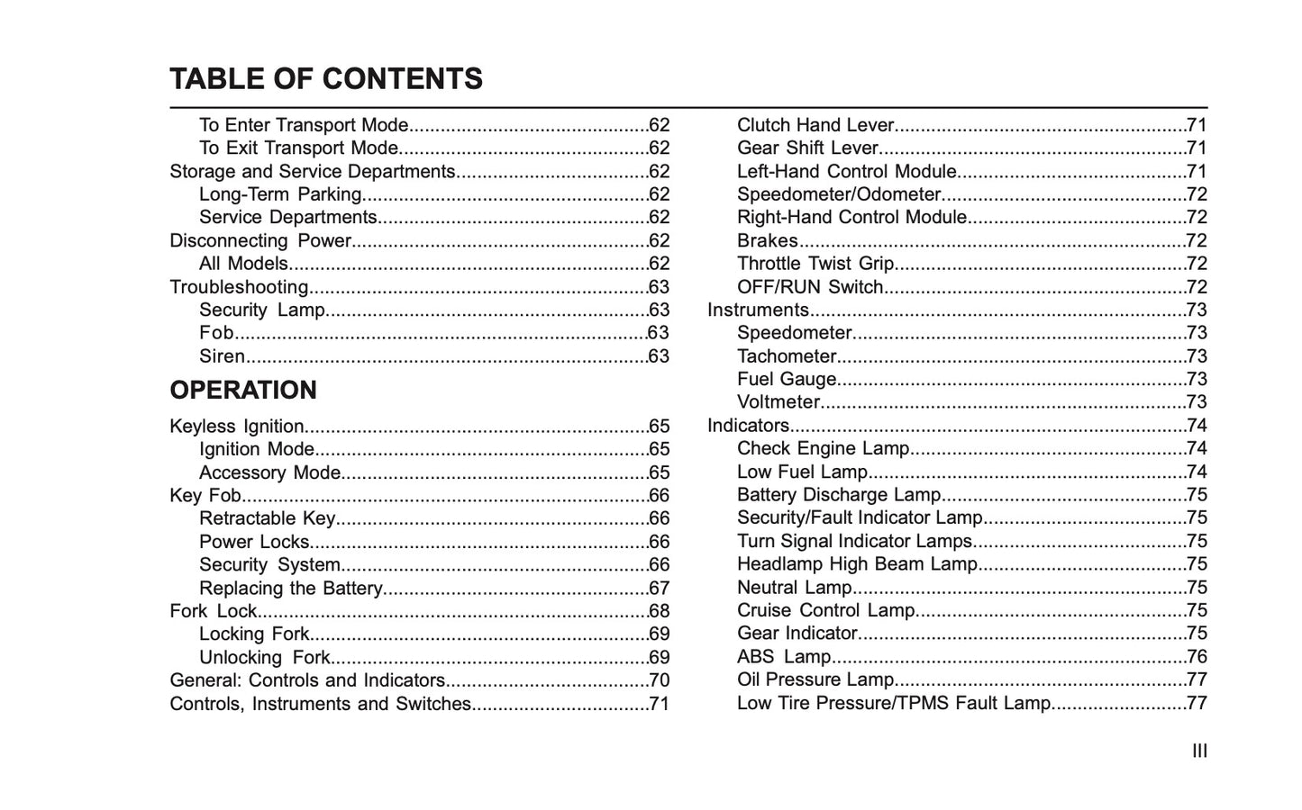 2022 Harley-Davidson FLHXSE Owner's Manual | English US