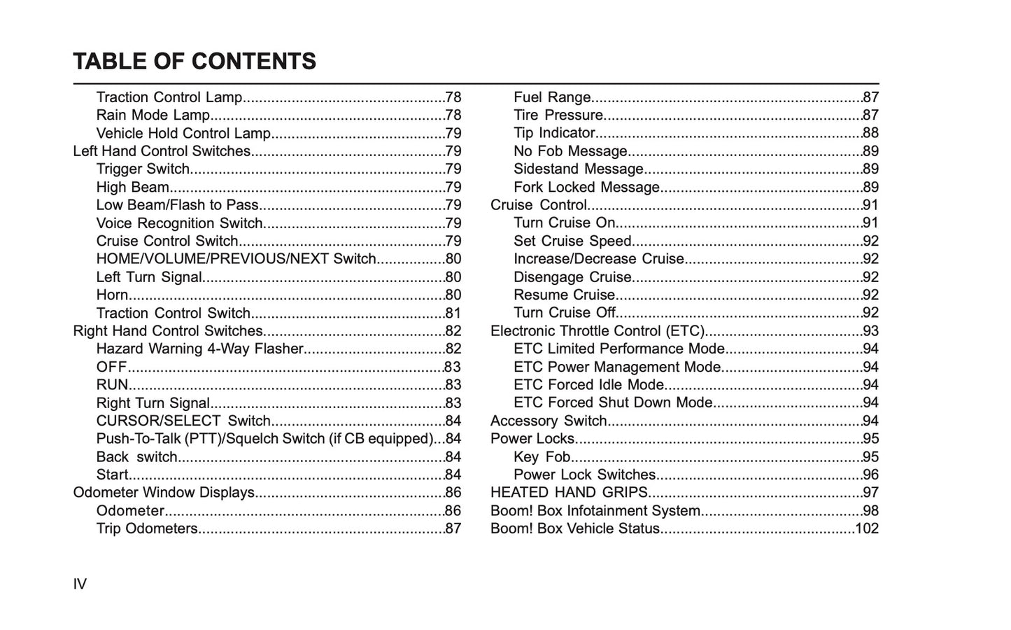 2022 Harley-Davidson FLHXSE Owner's Manual | English US