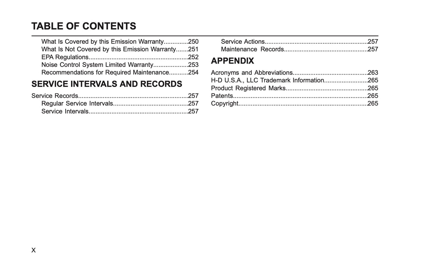 2026 Harley-Davidson FLHXSE Owner's Manual | English US