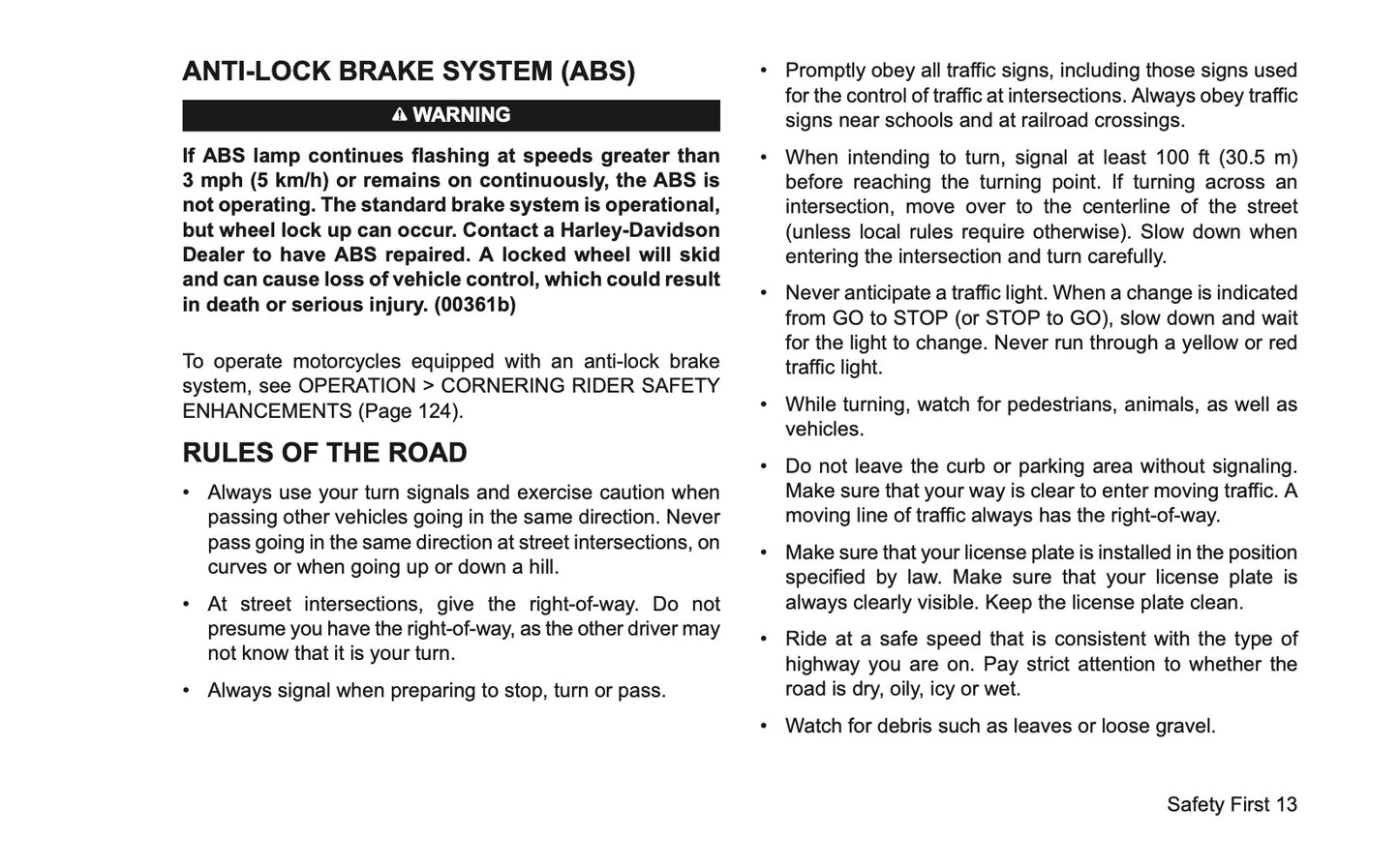 2026 Harley-Davidson FLHXSE Owner's Manual | English US