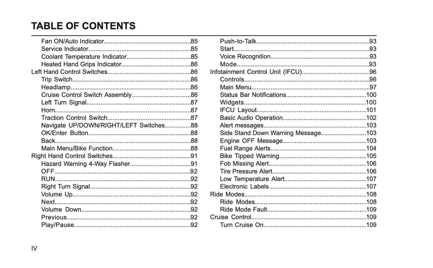 2026 Harley-Davidson FLHXSE Owner's Manual | English US