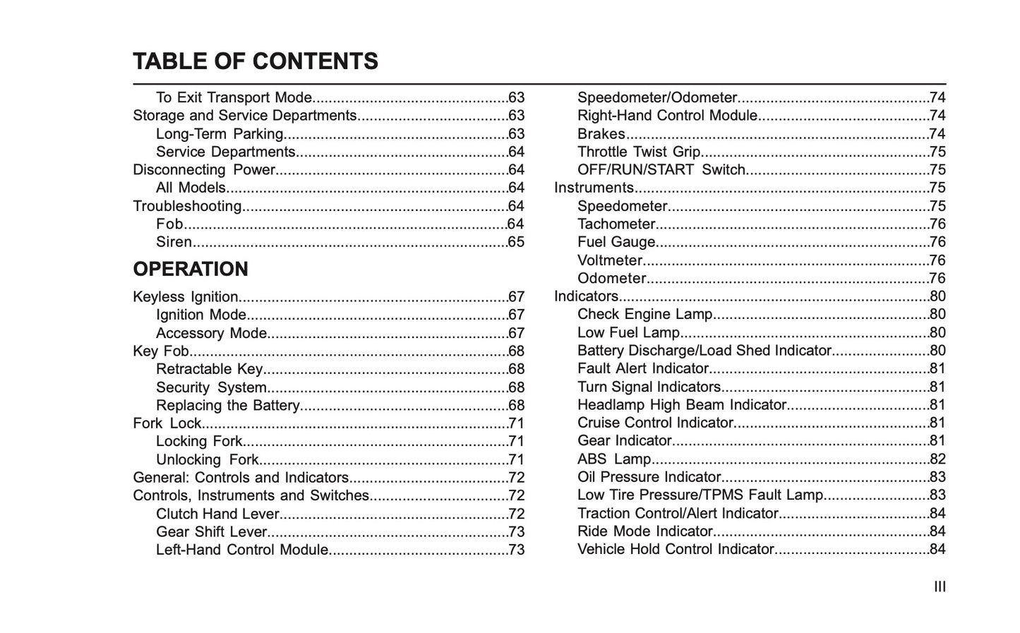 2026 Harley-Davidson FLHXSTSE Owner's Manual | English US