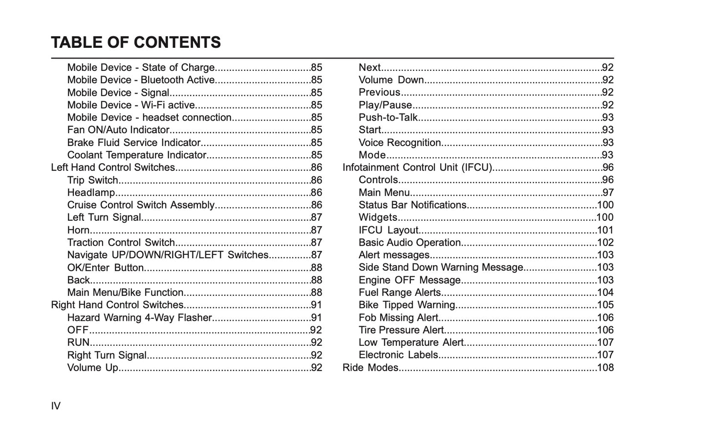 2026 Harley-Davidson FLHXSTSE Owner's Manual | English US