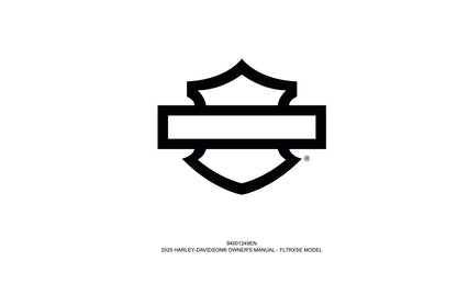 2025 Harley-Davidson FLTRXSE Owner's Manual | English US