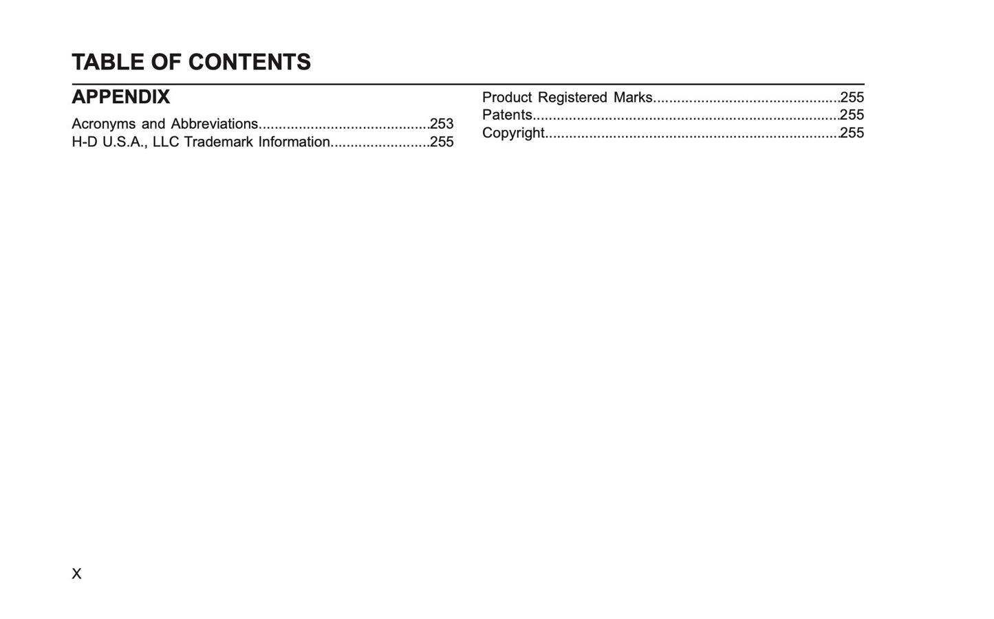 2025 Harley-Davidson FLTRXSE Owner's Manual | English US