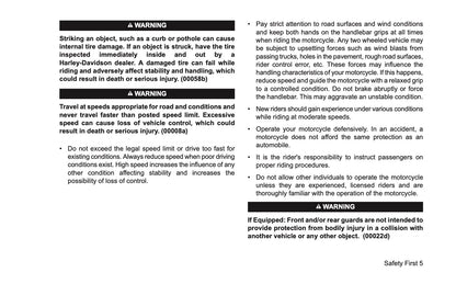 2025 Harley-Davidson FLTRXSE Owner's Manual | English US