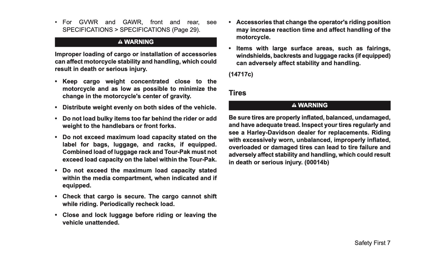 2025 Harley-Davidson FLTRXSE Owner's Manual | English US