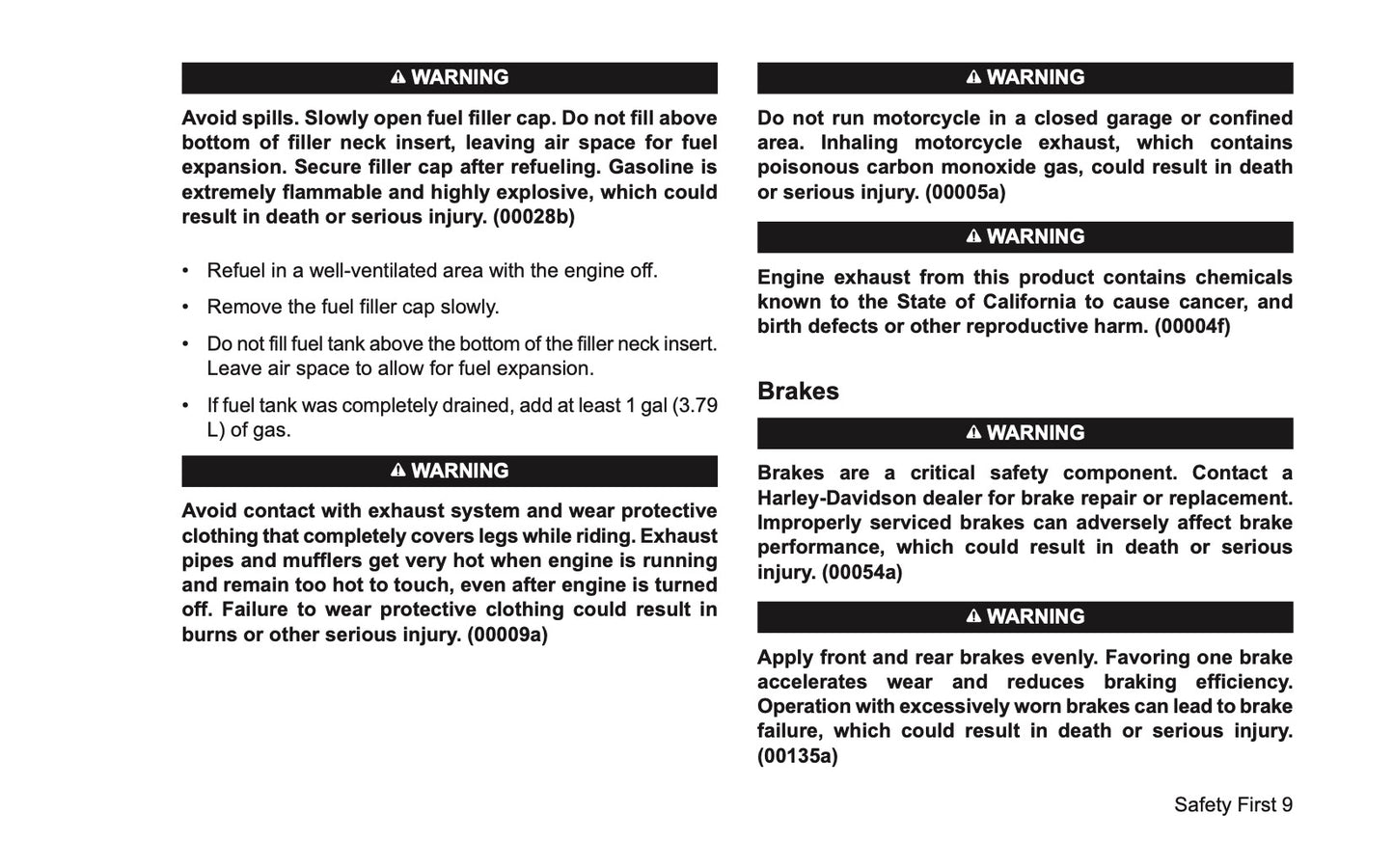 2025 Harley-Davidson FLTRXSE Owner's Manual | English US