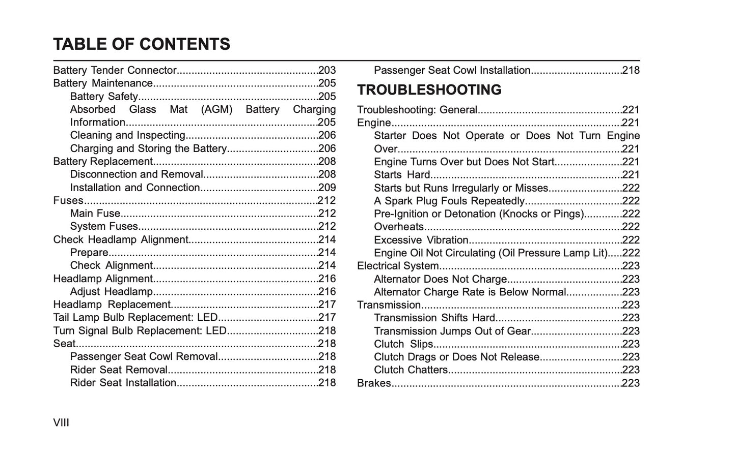 2026 Harley-Davidson FLTRXSTSE Owner's Manual | English US