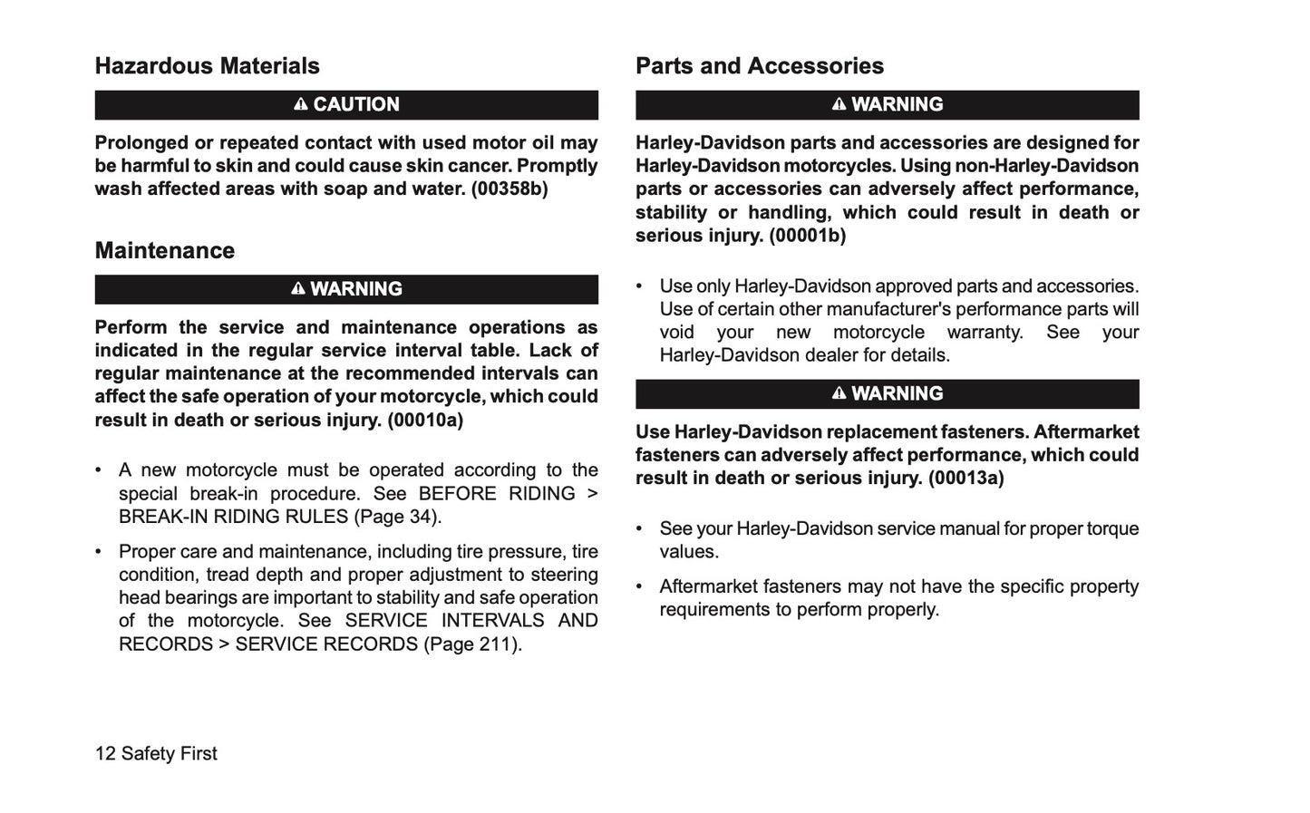 2022 Harley-Davidson Pan America Owner's Manual | English US