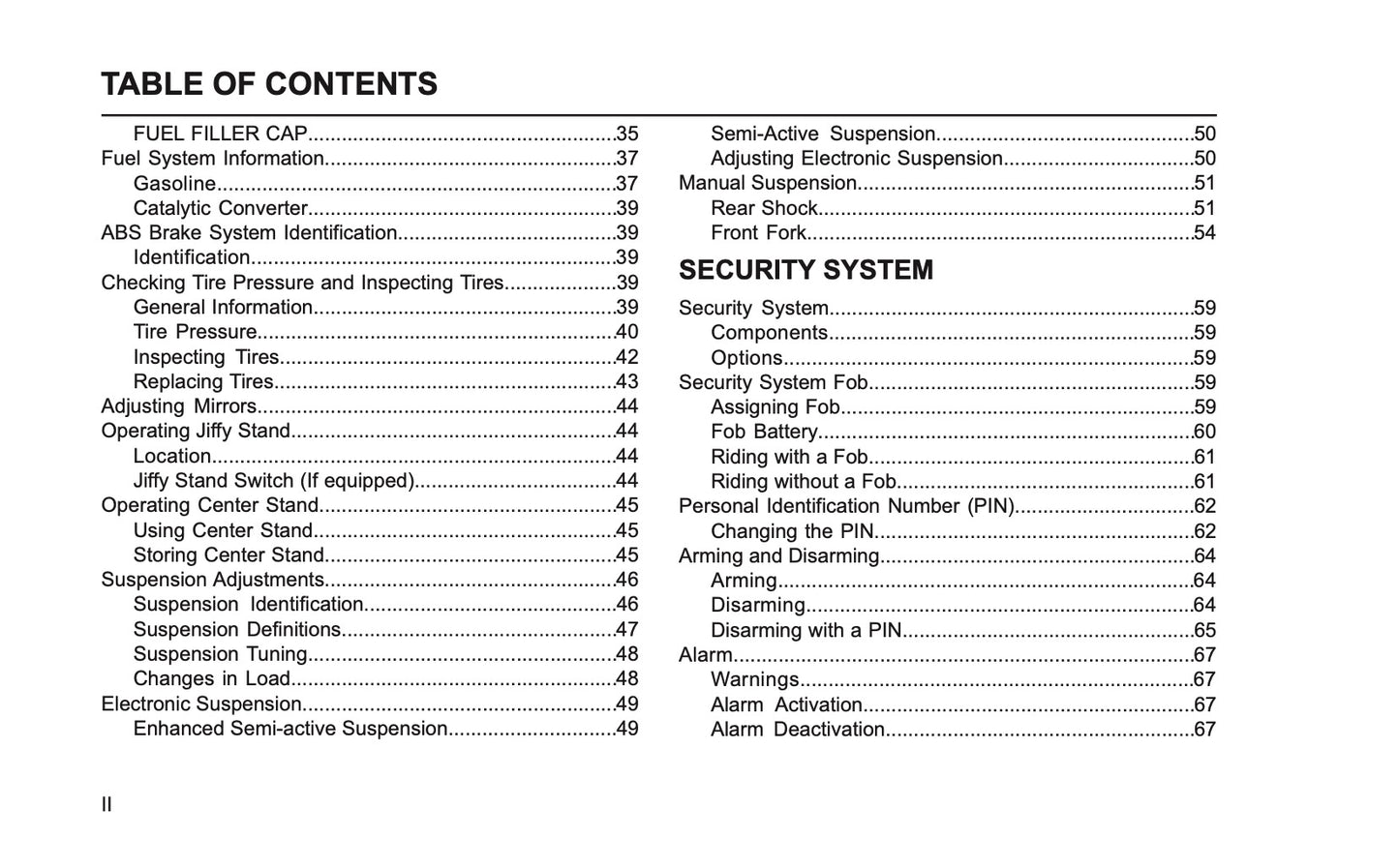 2022 Harley-Davidson Pan America Owner's Manual | English US
