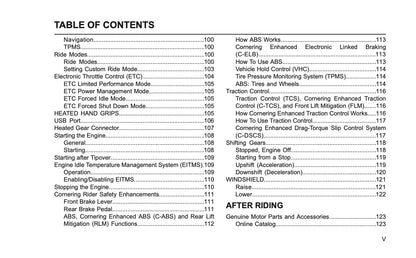2022 Harley-Davidson Pan America Owner's Manual | English US