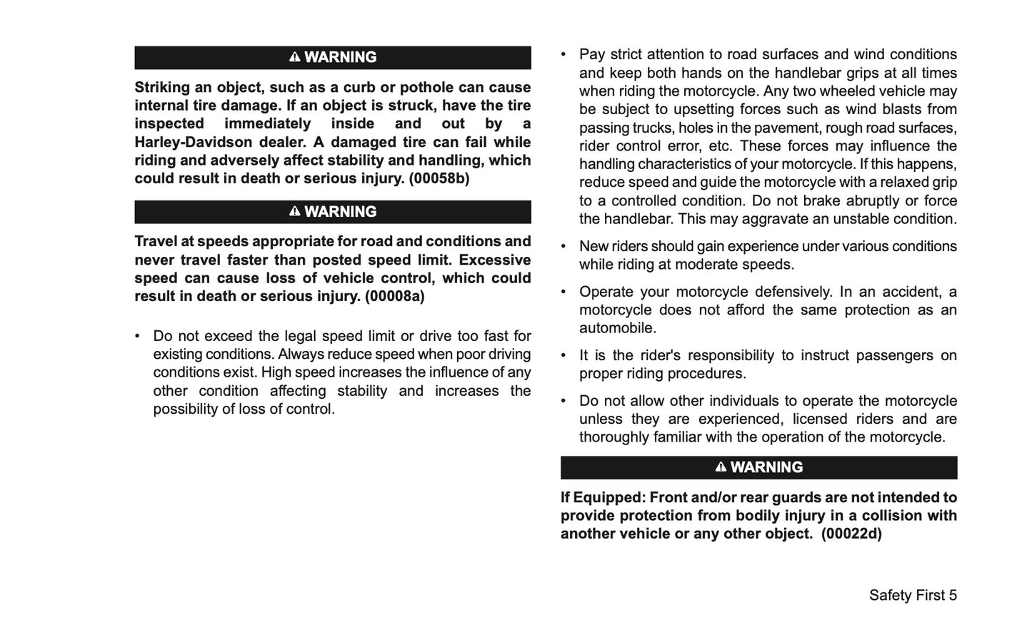 2026 Harley-Davidson Softail Owner's Manual | English US