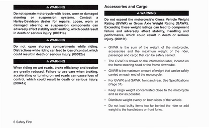 2021 Harley-Davidson Trike Owner's Manual | English