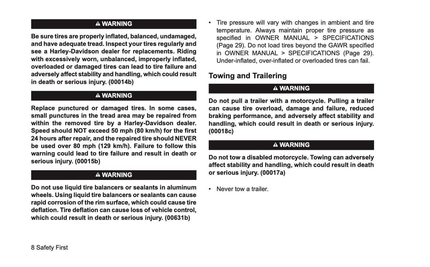 2026 Harley-Davidson Trike Owner's Manual | English US