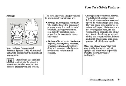 2002 Honda S2000 Owner's Manual | English US