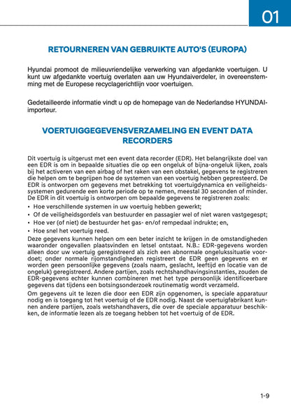 2025 Hyundai i10 Owner's Manual | Dutch
