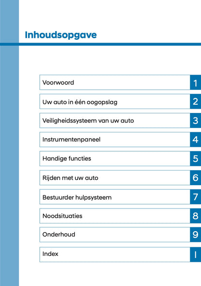 2025 Hyundai i10 Owner's Manual | Dutch