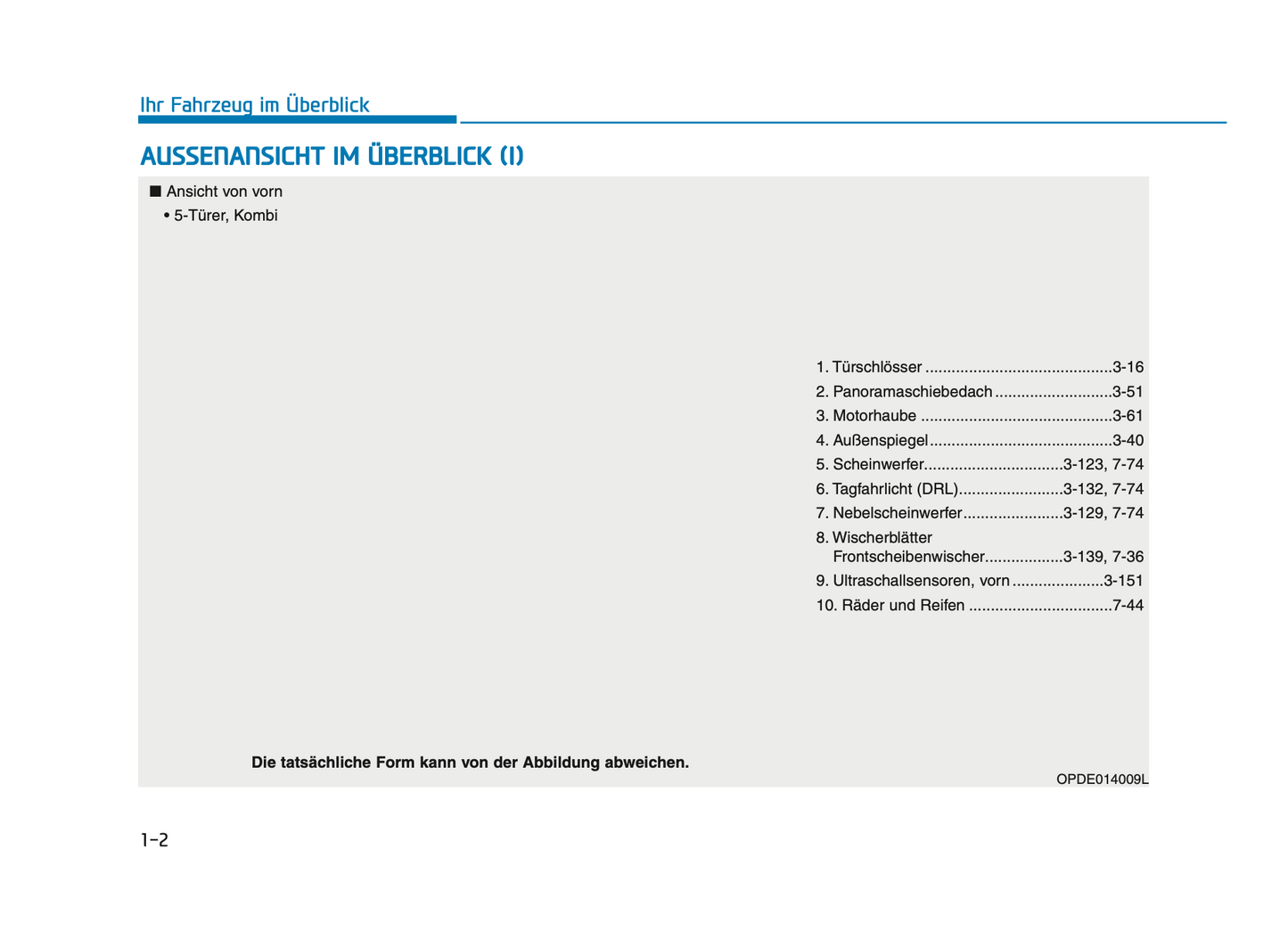 2024-2025 Hyundai i30 Bedienungsanleitung | Deutsch