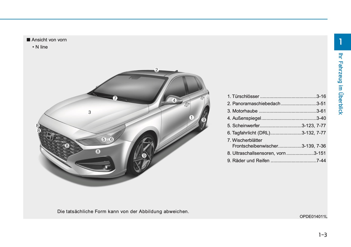 2026 Hyundai i30 Bedienungsanleitung | Deutsch