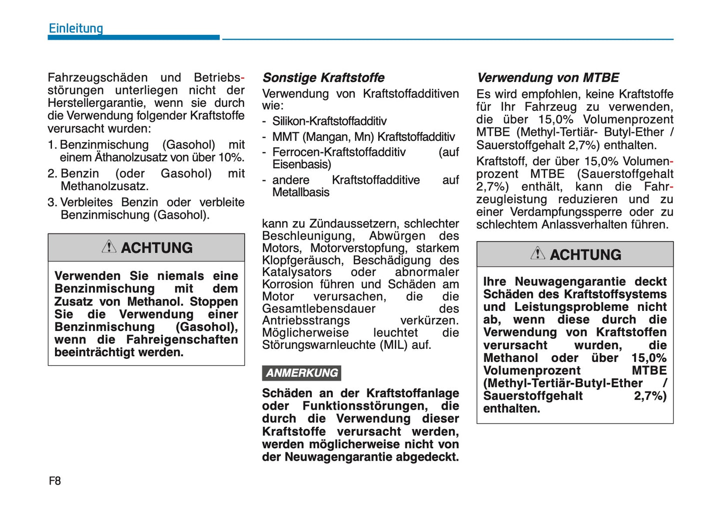 2026 Hyundai i30 Bedienungsanleitung | Deutsch