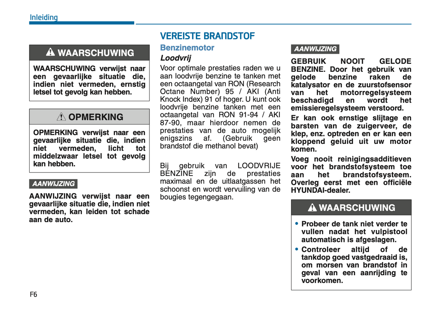 2024-2025 Hyundai i30 Owner's Manual | Dutch