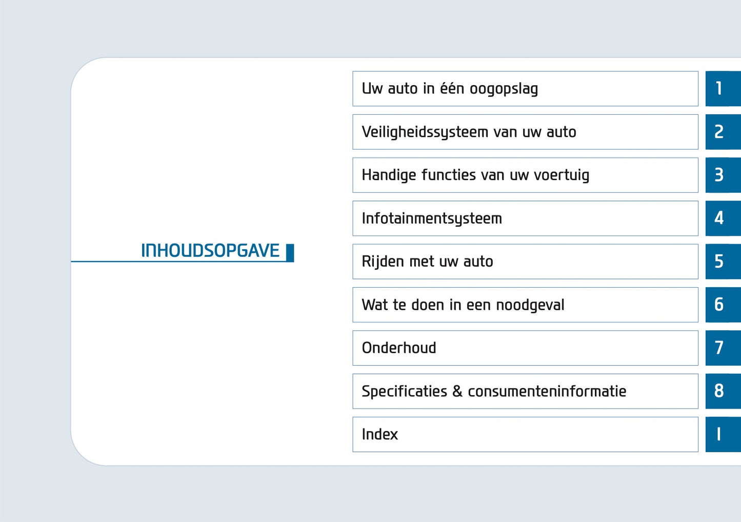 2026 Hyundai i30 Owner's Manual | Dutch