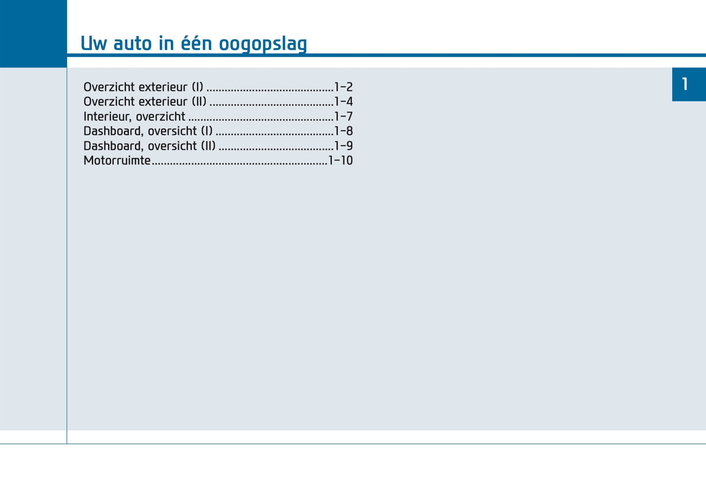 2026 Hyundai i30 Owner's Manual | Dutch