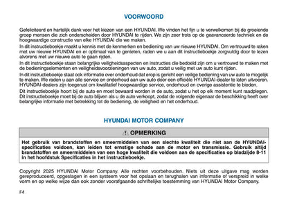 2026 Hyundai i30 Owner's Manual | Dutch