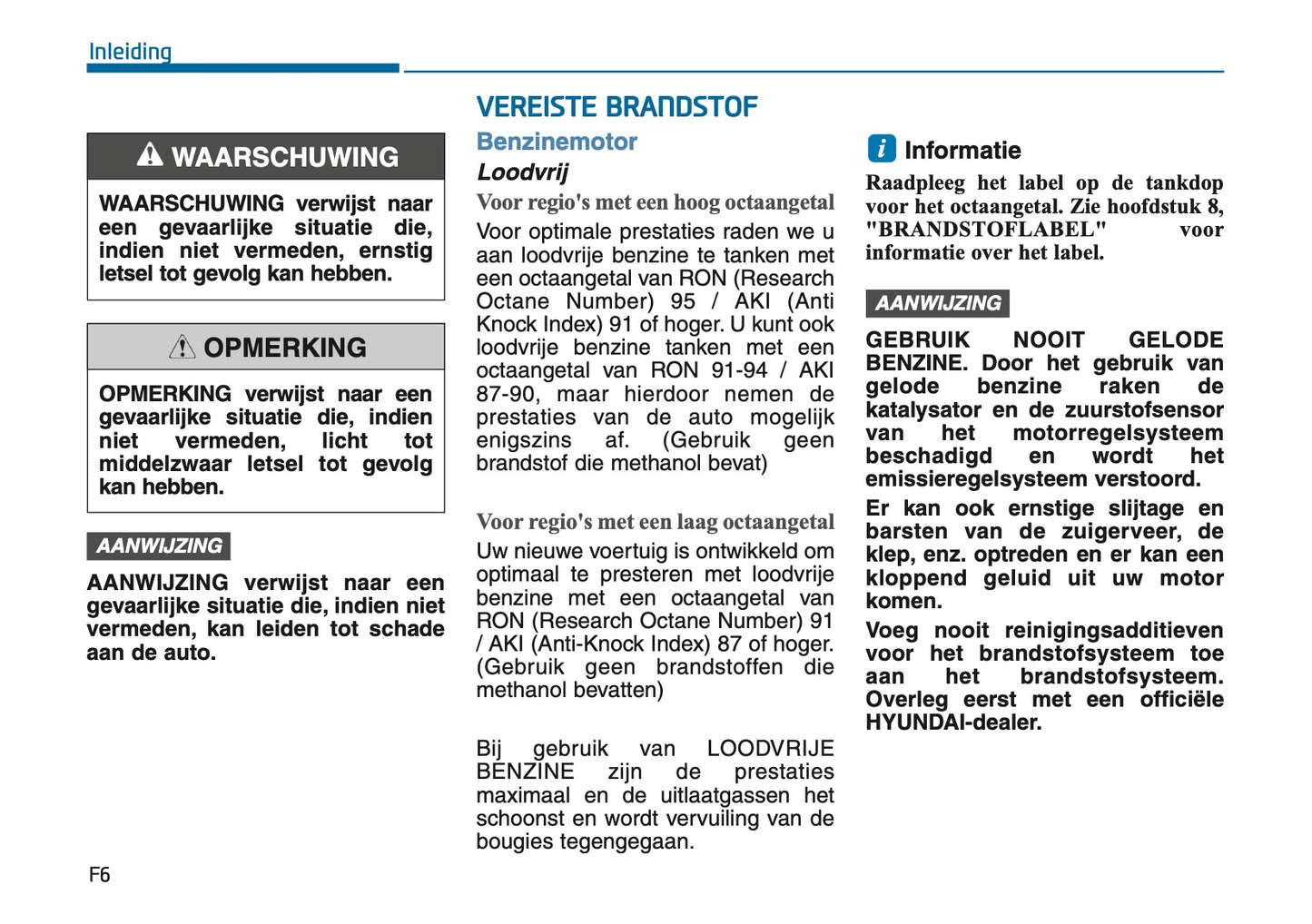 2026 Hyundai i30 Owner's Manual | Dutch
