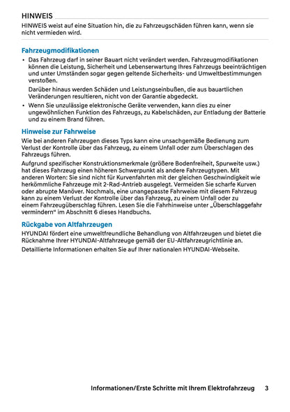2026 Hyundai Inster Bedienungsanleitung | Deutsch