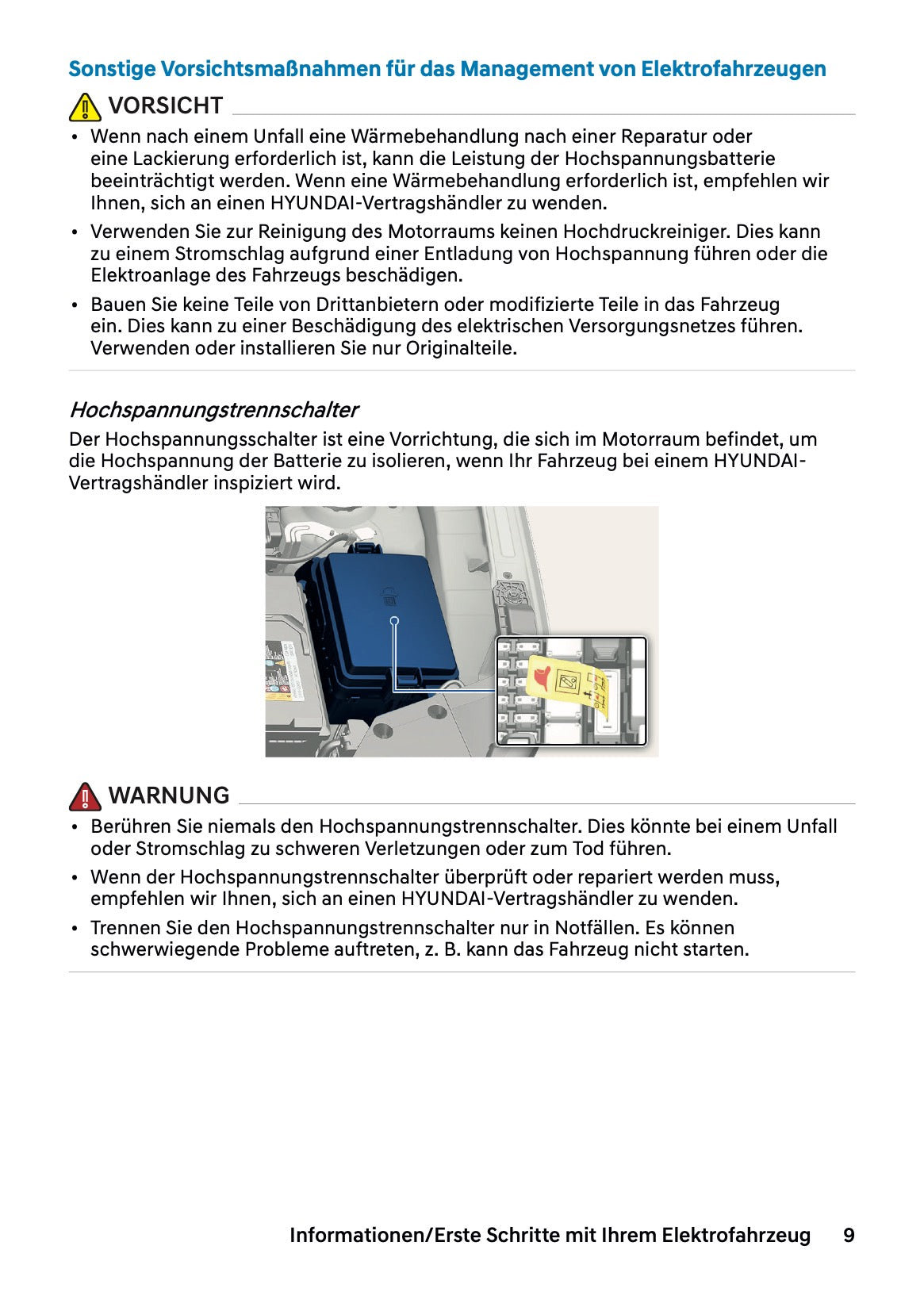 2026 Hyundai Inster Bedienungsanleitung | Deutsch