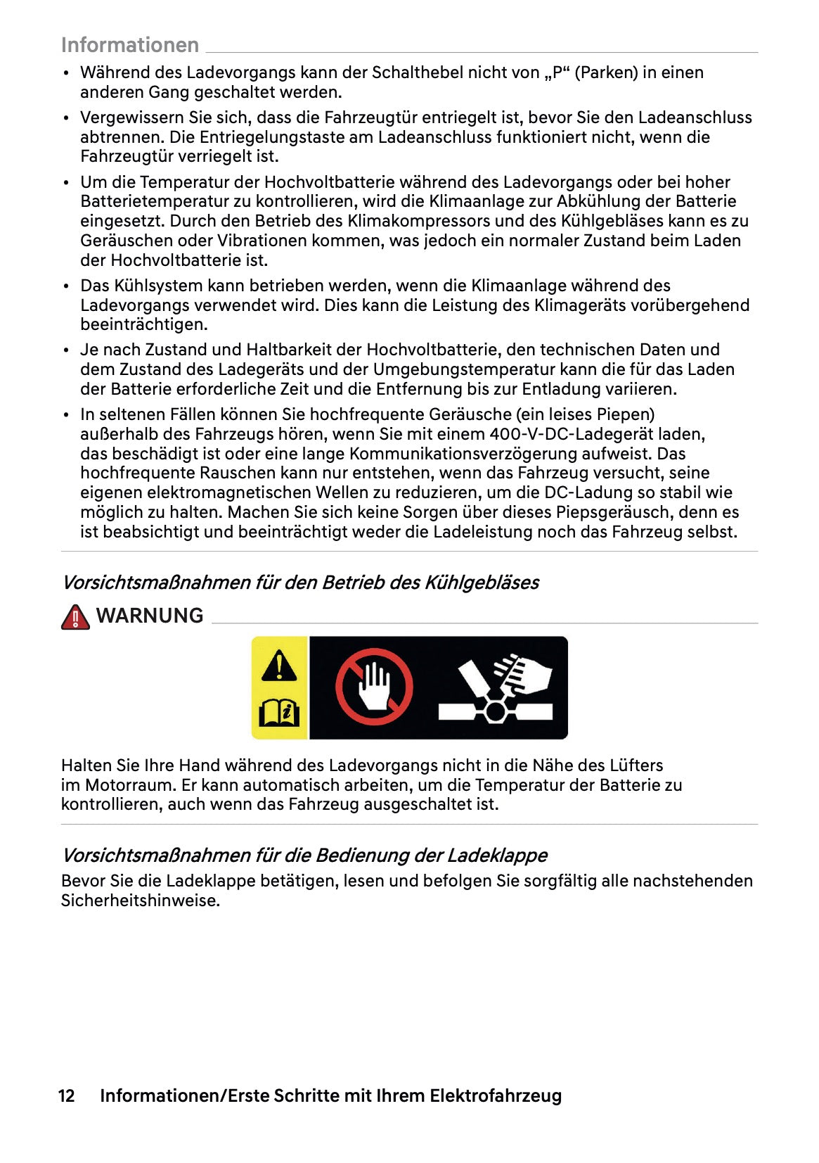 2026 Hyundai Inster Bedienungsanleitung | Deutsch