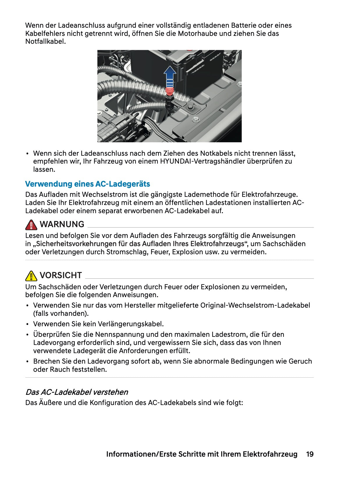 2026 Hyundai Inster Bedienungsanleitung | Deutsch