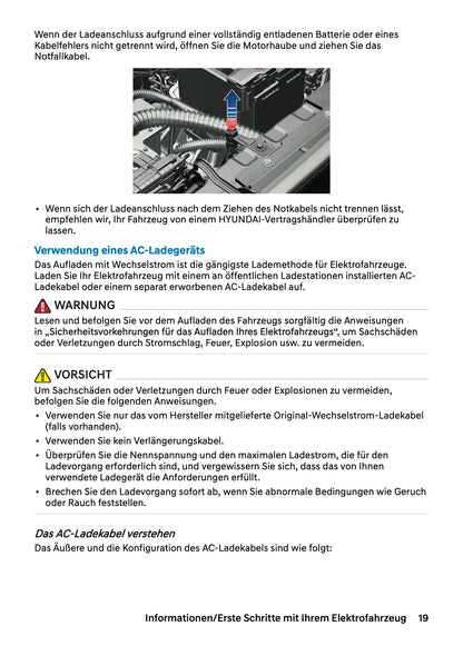 2026 Hyundai Inster Bedienungsanleitung | Deutsch