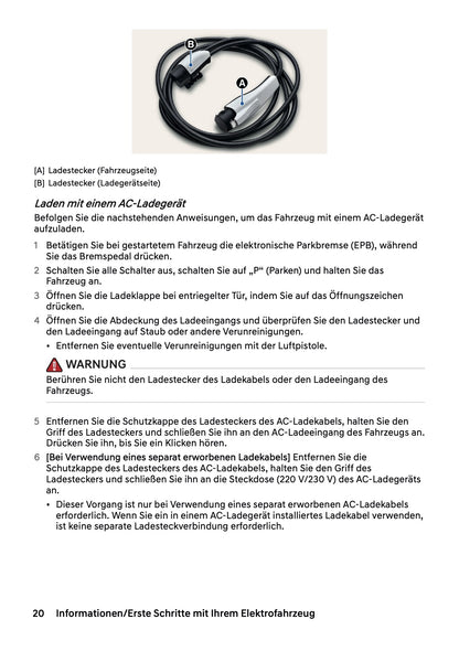 2026 Hyundai Inster Bedienungsanleitung | Deutsch