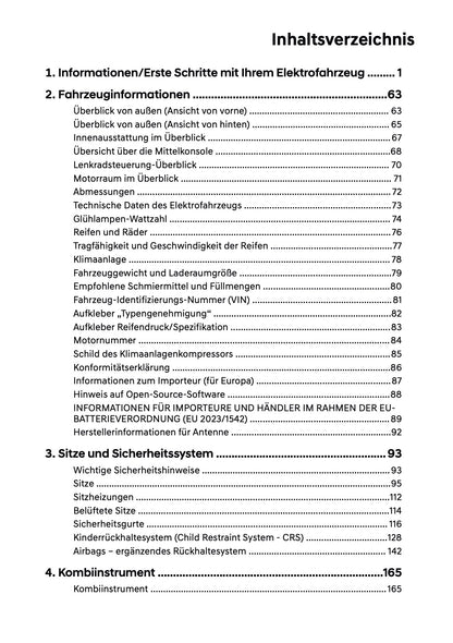2026 Hyundai Inster Bedienungsanleitung | Deutsch