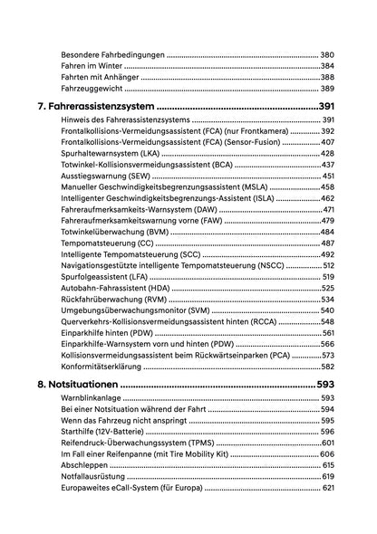 2027 Hyundai Inster Bedienungsanleitung | Deutsch