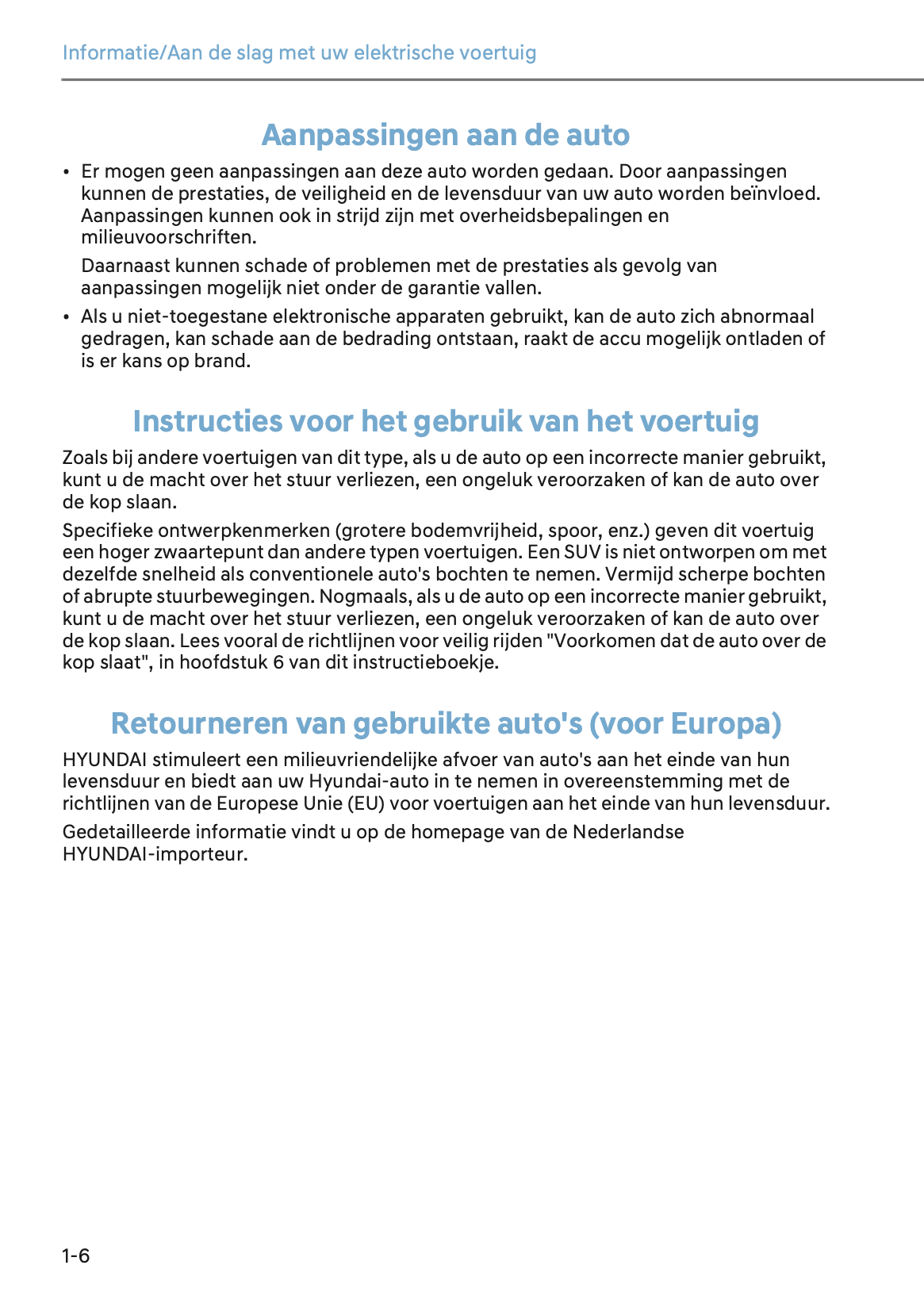 2024-2025 Hyundai Ioniq 5 Owner's Manual | Dutch