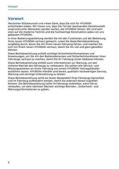 2026 Hyundai Kona Bedienungsanleitung | Deutsch