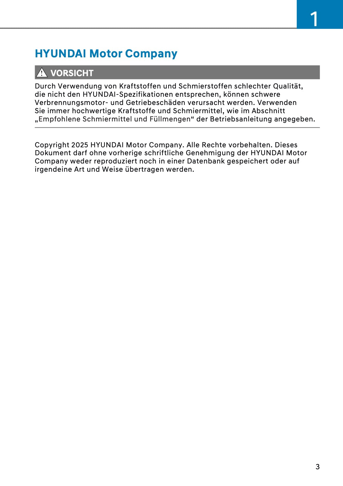 2026 Hyundai Kona Bedienungsanleitung | Deutsch