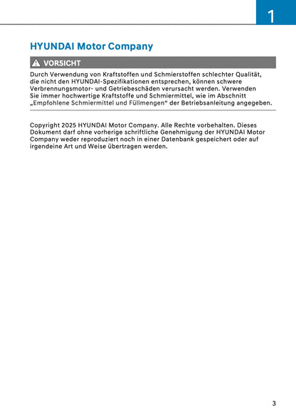 2026 Hyundai Kona Bedienungsanleitung | Deutsch