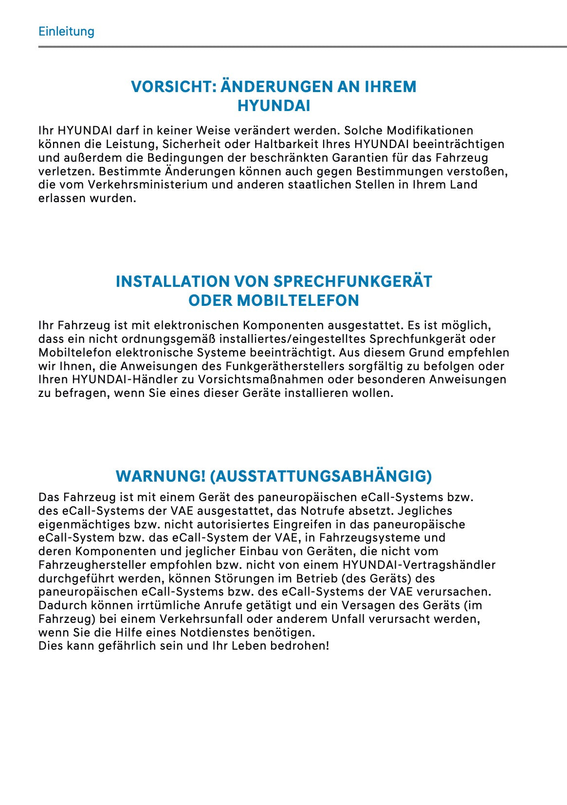 2026 Hyundai Kona Hybrid Bedienungsanleitung | Deutsch