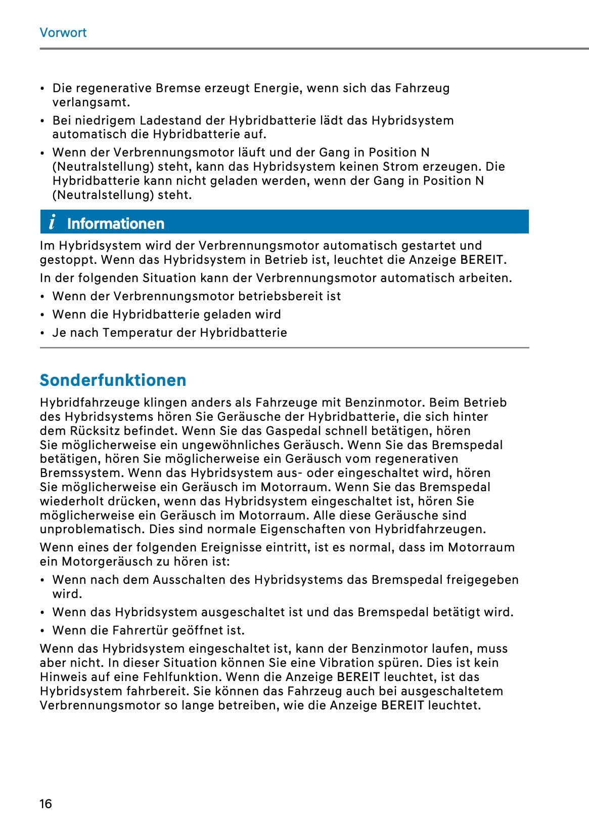 2026 Hyundai Kona Hybrid Bedienungsanleitung | Deutsch