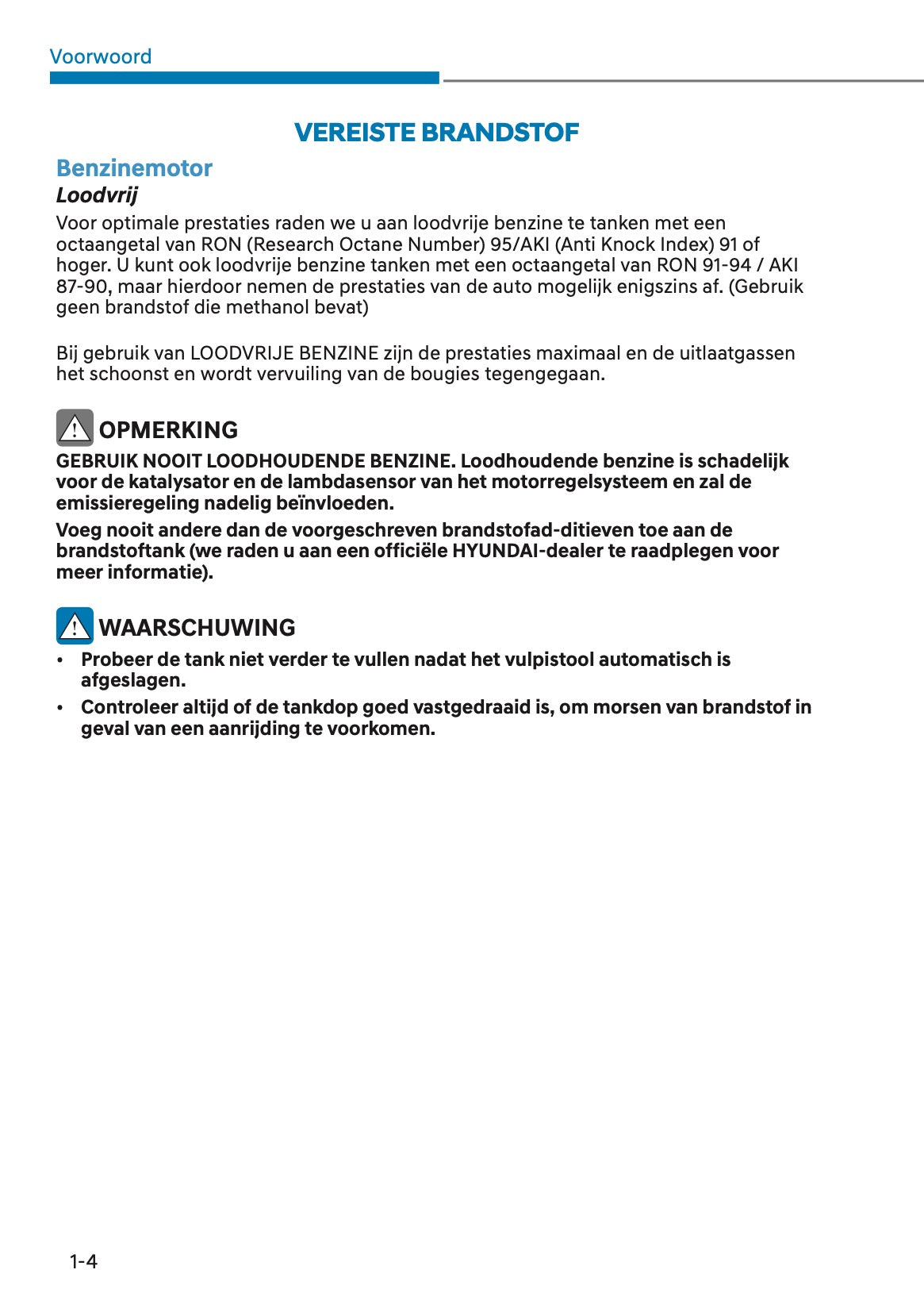 2021 Hyundai Kona Owner's Manual | Dutch