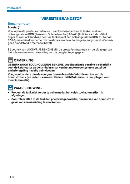 2021 Hyundai Kona Owner's Manual | Dutch