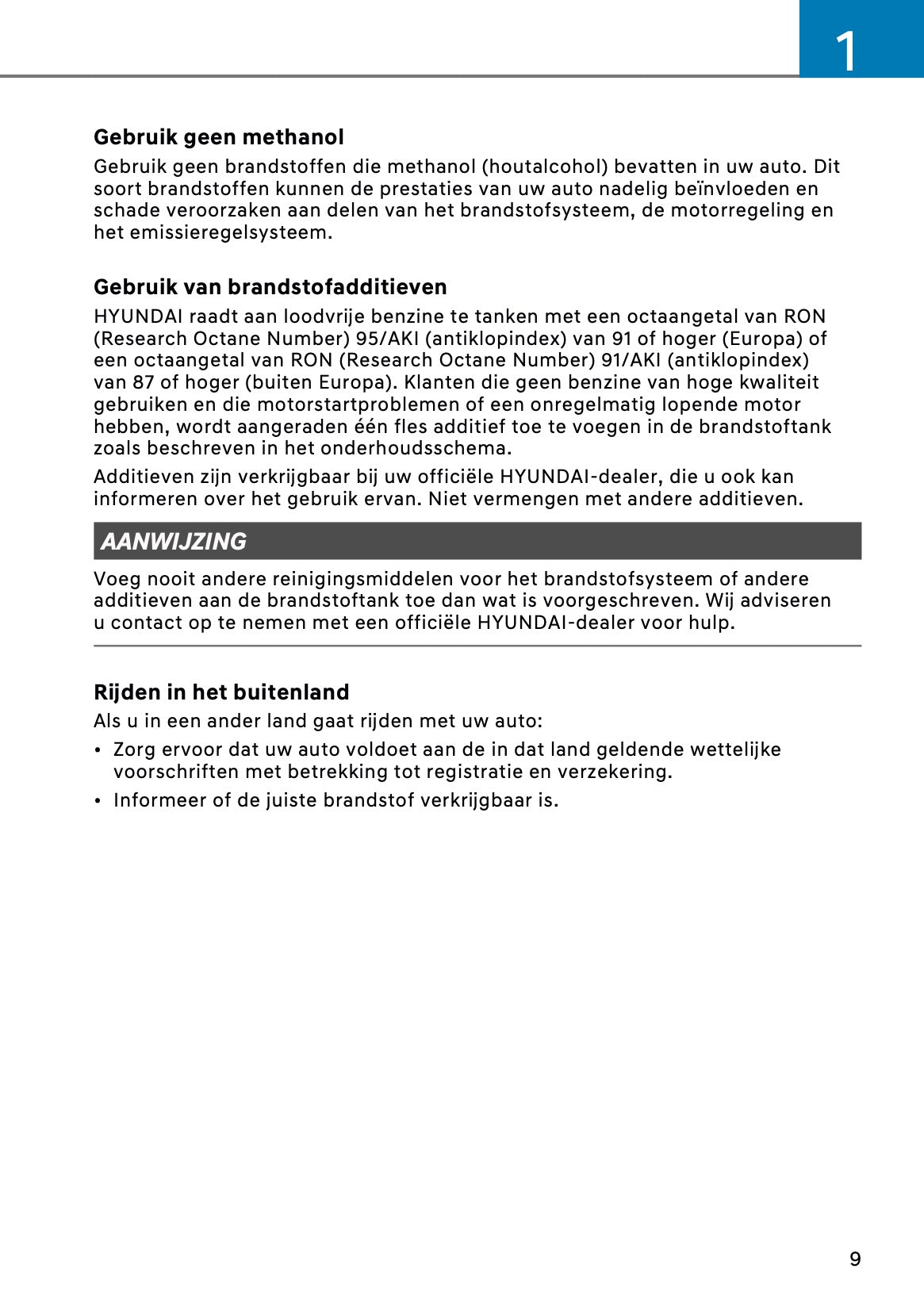 2026 Hyundai Kona Owner's Manual | Dutch