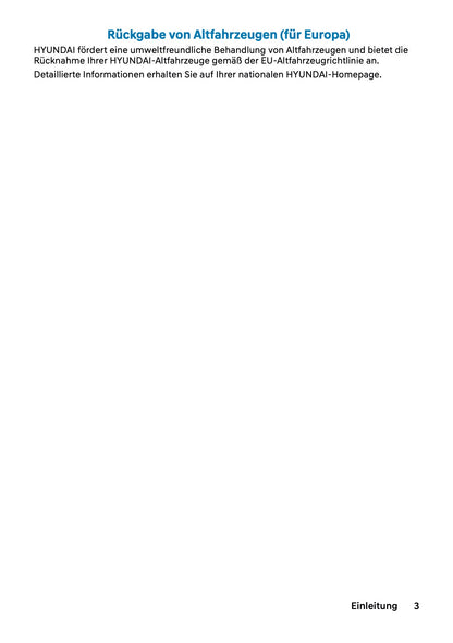 2026 Hyundai Nexo Owner's Manual | German