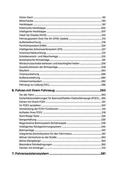 2026 Hyundai Nexo Owner's Manual | German